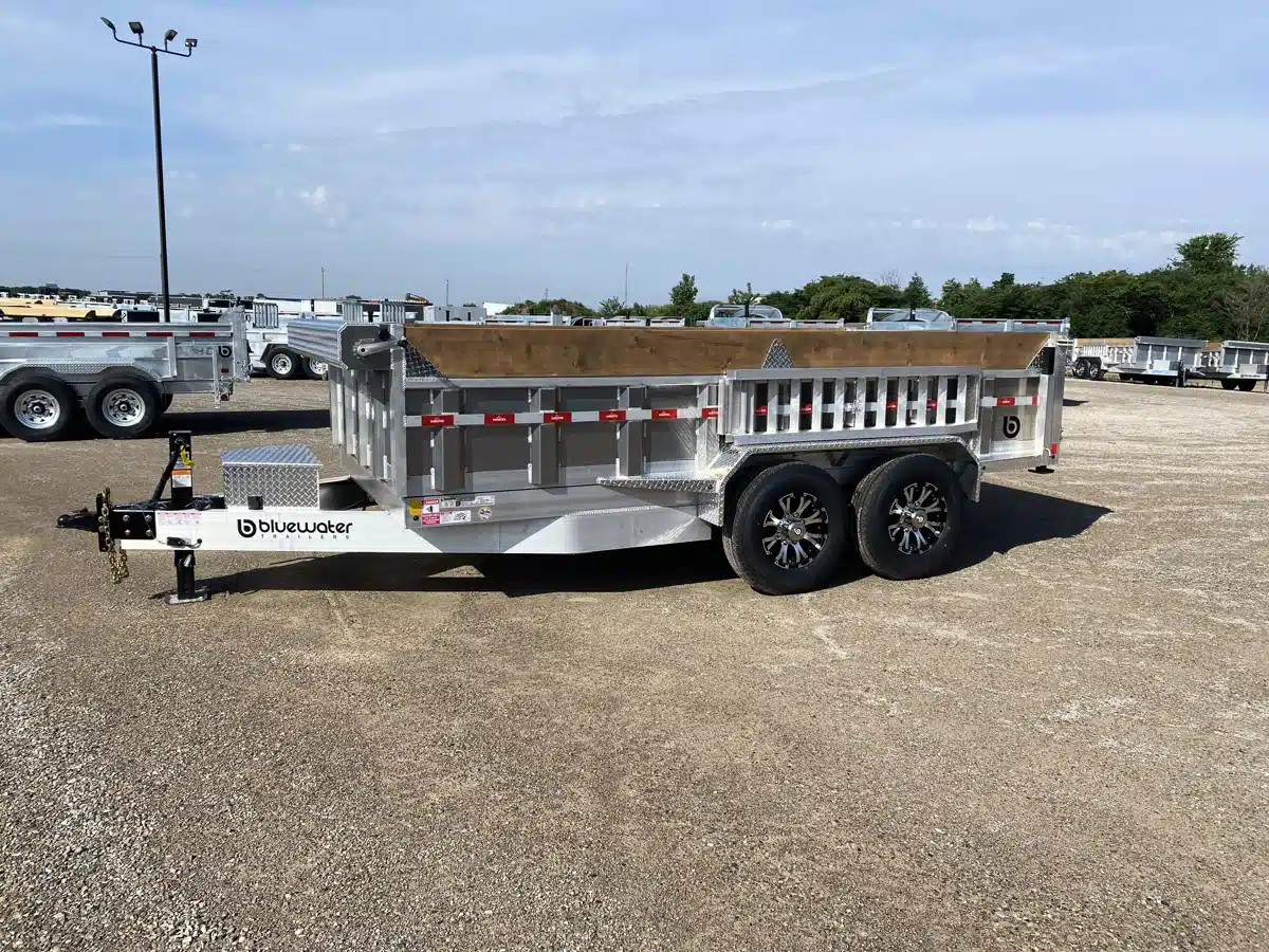 Gallery image 2 for 2026 Nordtek Aluminum Tandem Axle Dump Trailer 14,000lb Trailer - Dump