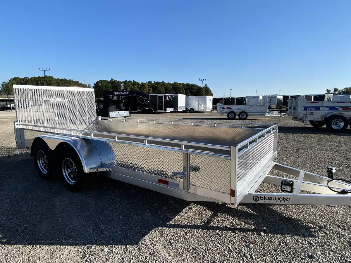 Photo de la Galerie 1 pour 2026 TANDEM AXLE ALUMINUM UTILITY TRAILER remorque - utilitaire
