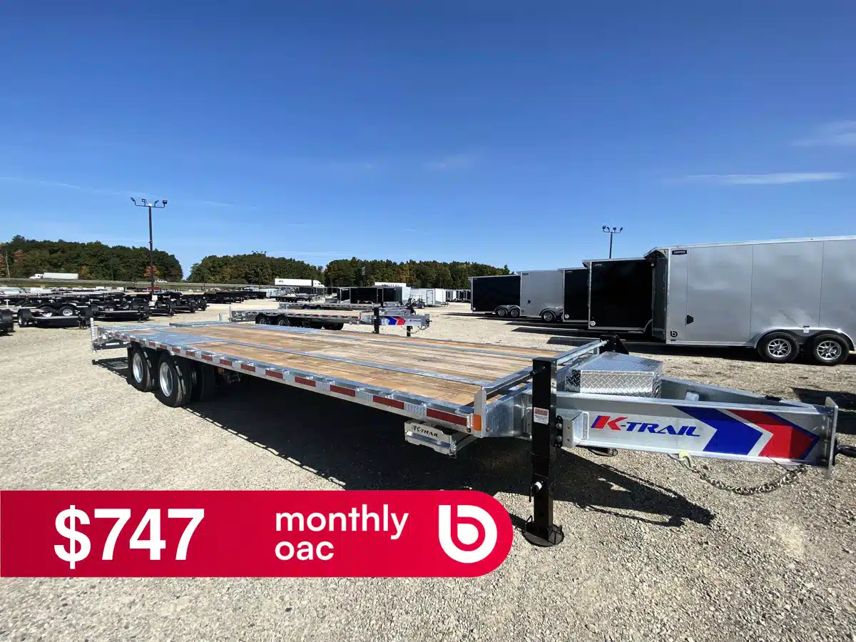Gallery image 1 for 2026 K-Trail GALVANIZED TAG A LONG Trailer