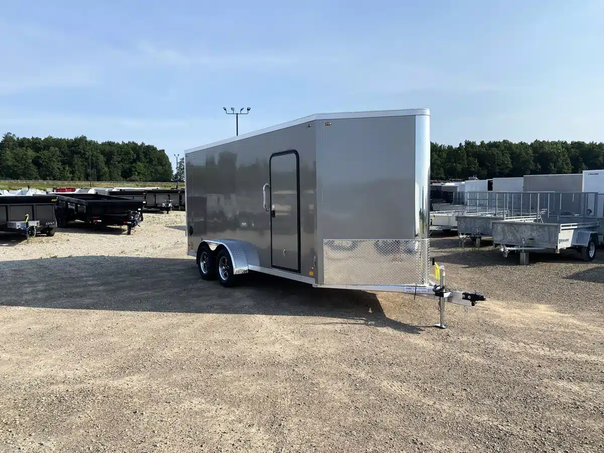Gallery image 1 for 2026 Legend Aluminum Flat Top V-Nose Trailer