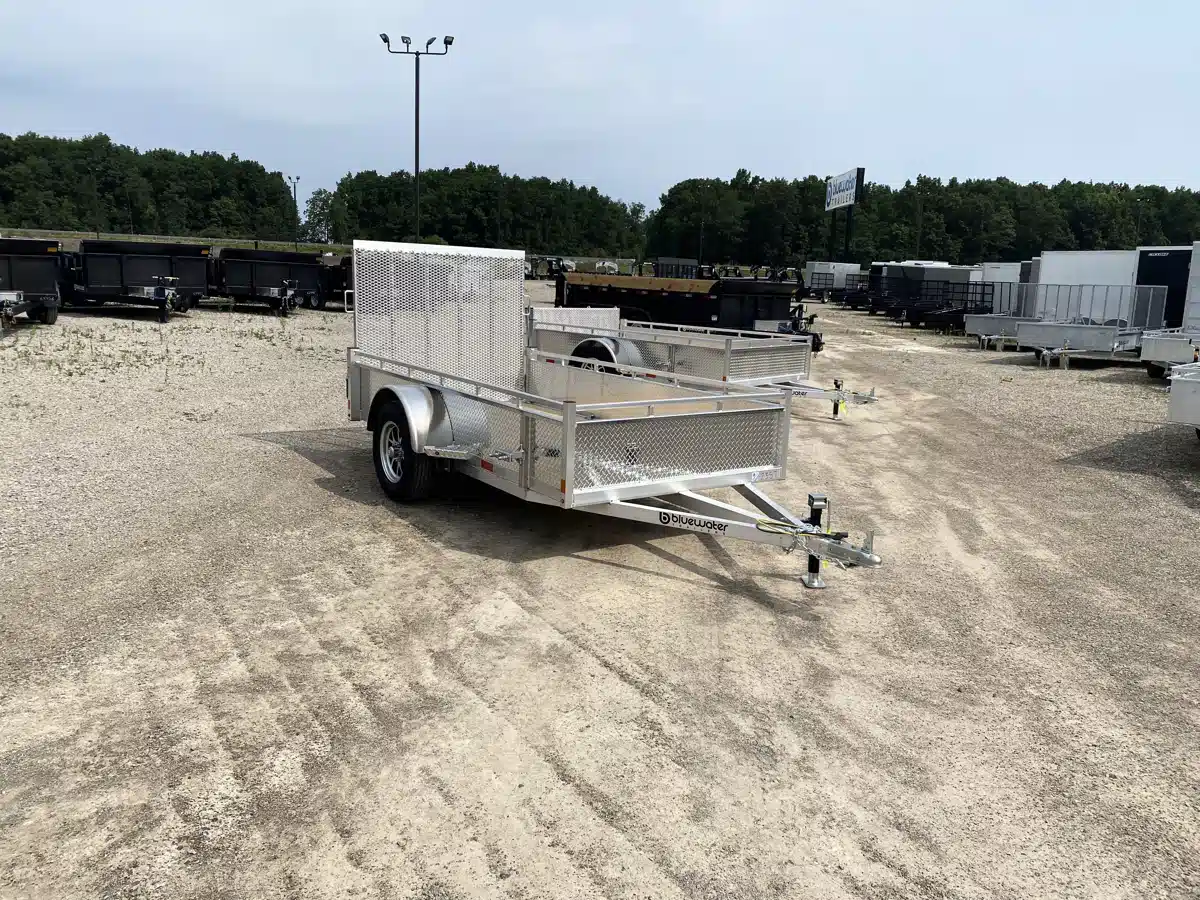 Photo de la Galerie 1 pour 2026 Canadian Mennonite Built SINGLE AXLE ALUMINUM UTILITY TRAILER remorque - utilitaire