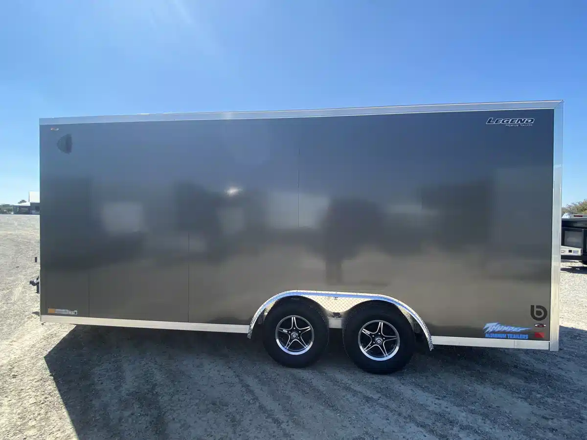 Gallery image 2 for 2026 Legend Aluminum 8.5 Thunder V-Nose Trailer
