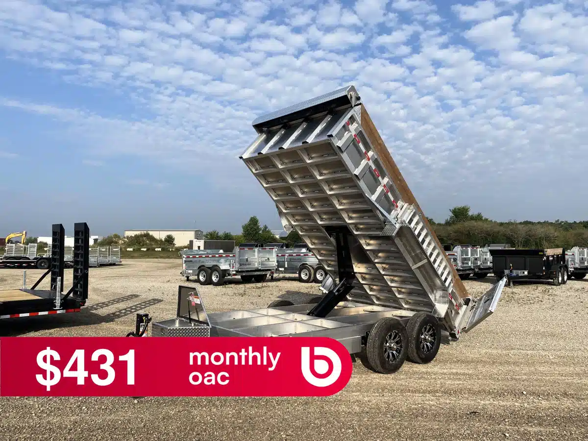 Gallery image 1 for 2026 Nordtek Aluminum Tandem Axle Dump Trailer 14,000lb Trailer - Dump