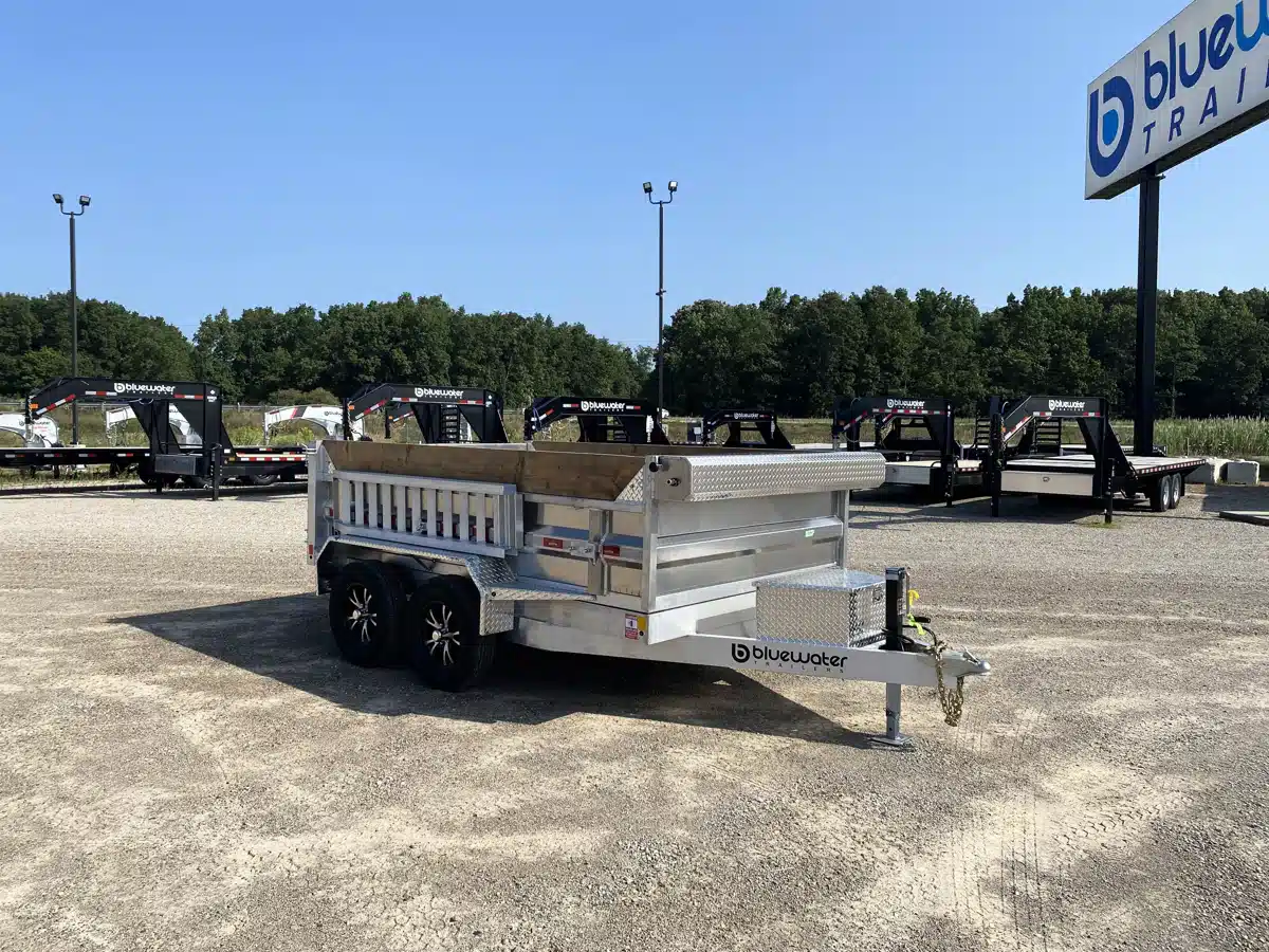 Gallery image 1 for 2026 Nordtek Aluminum Tandem Axle Dump Trailer 7,000lb Trailer - Dump