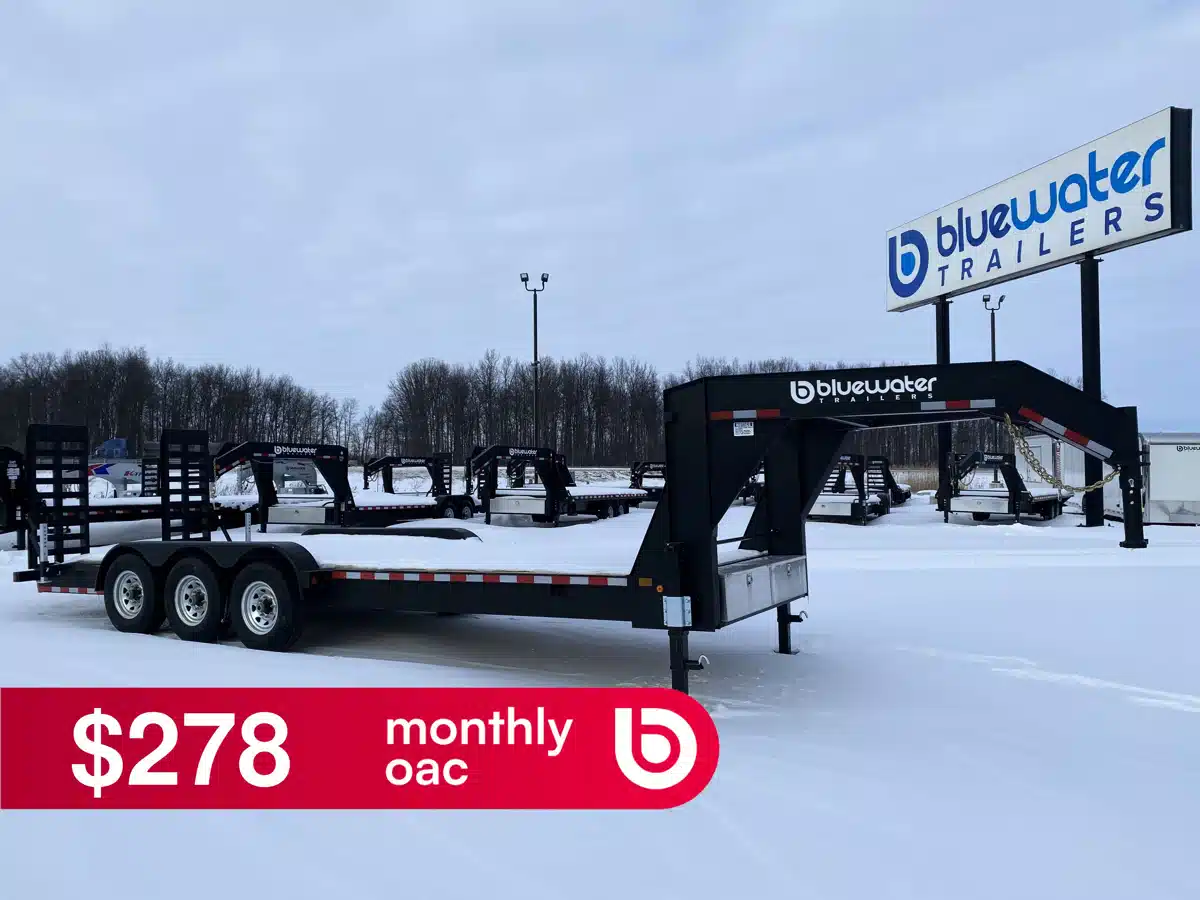 Gallery image 1 for 2026 Canada Trailers GOOSENECK EQUIPMENT Trailer - Flat Deck