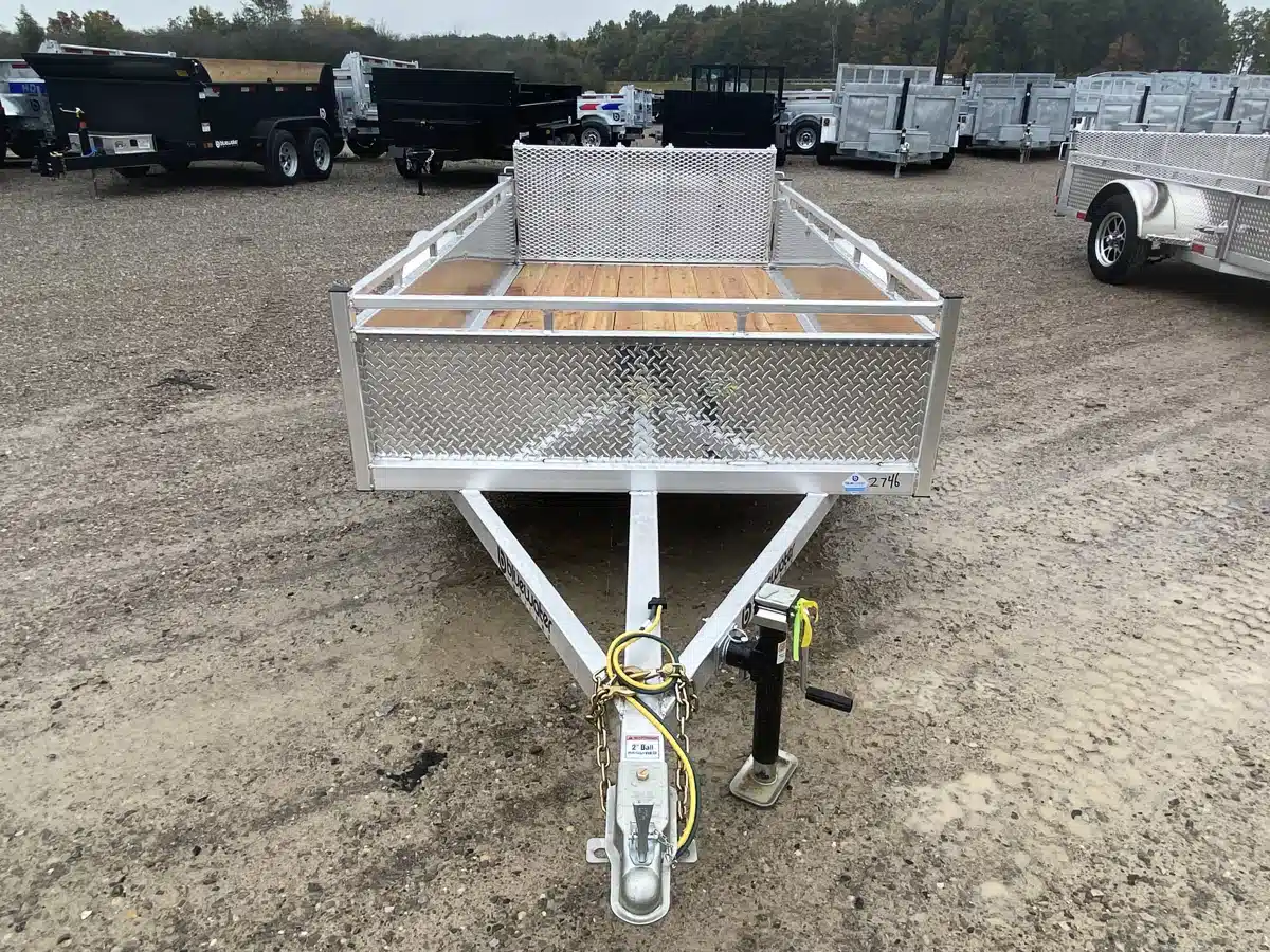 Gallery image 2 for 2026 Canadian Mennonite Built Single Axle Aluminum Trailer - Utility