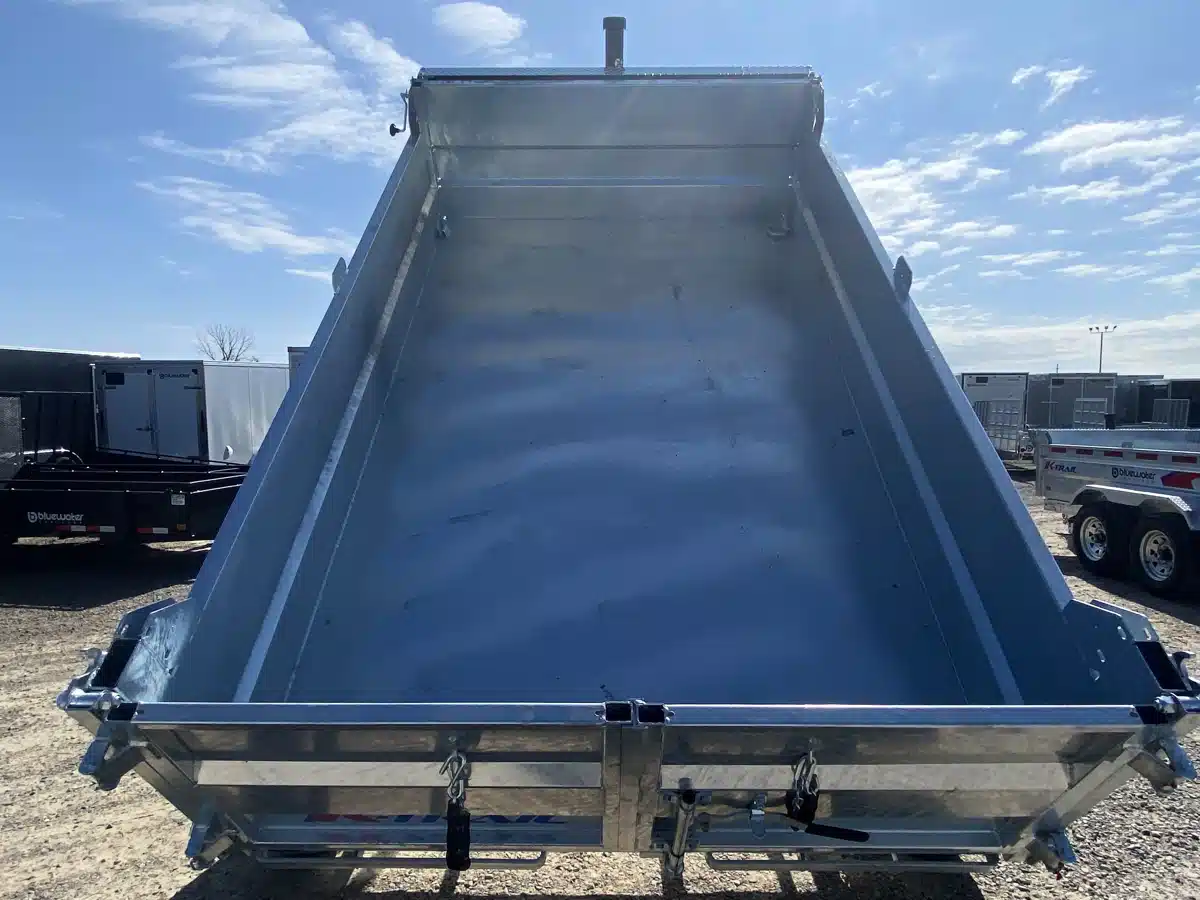 Gallery image 2 for 2026 K-Trail Galvanized Dump Expert Trailer Series 9,900 Lb Trailer