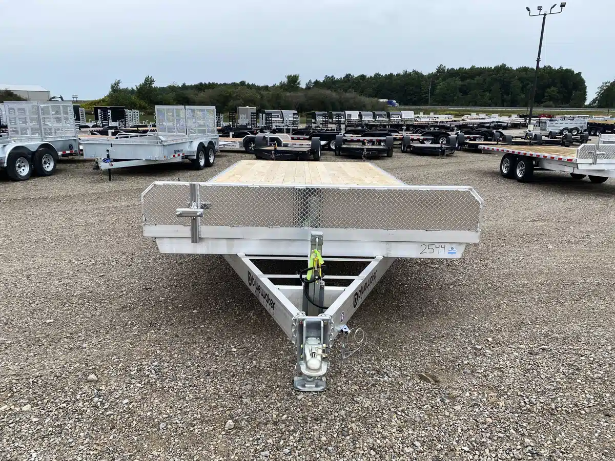 Photo de la Galerie 1 pour 2026 TANDEM AXLE ALUMINUM DECK OVER Remorque - Plateforme