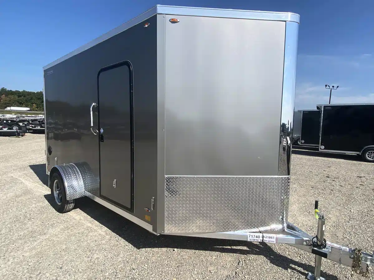 Gallery image 1 for 2026 Legend Aluminum Flat Top V-Nose Trailer