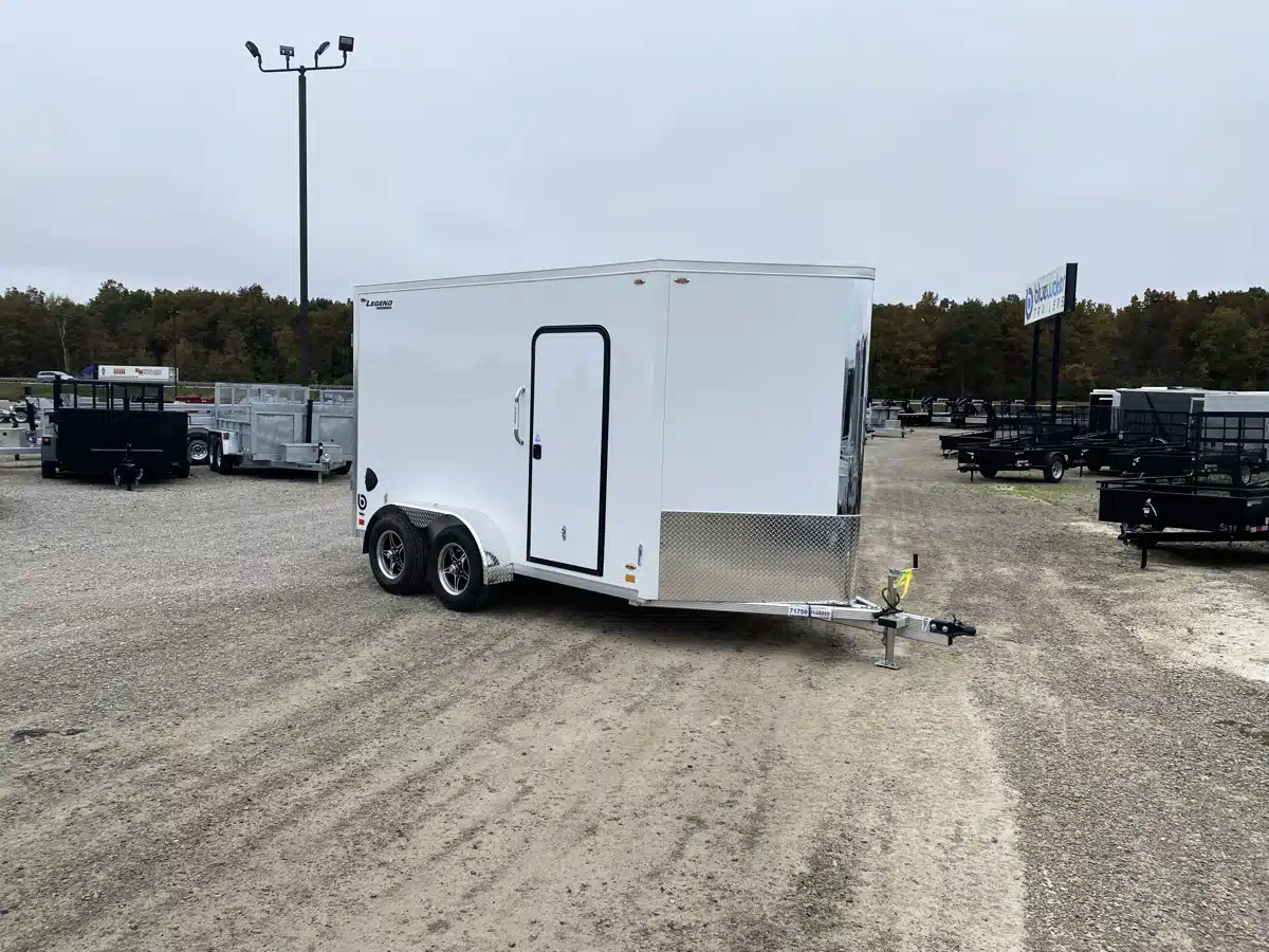 Gallery image 1 for 2026 Legend Aluminum Flat Top V-Nose Trailer