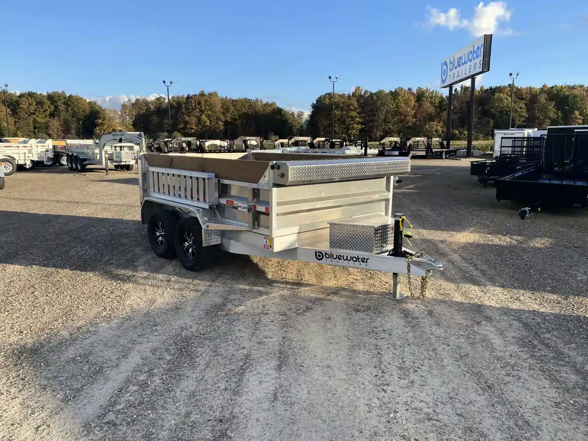 Gallery image 1 for 2026 Nordtek Aluminum Tandem Axle Dump Trailer 7,000lb Trailer - Dump