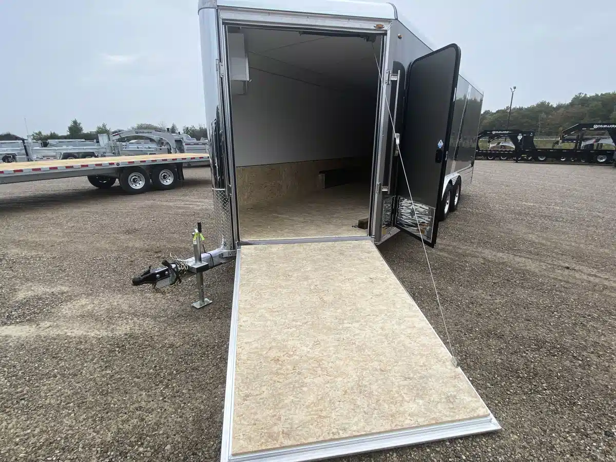 Gallery image 1 for 2026 Legend ALUMINUM DELUXE V-NOSE Trailer - Snowmobile