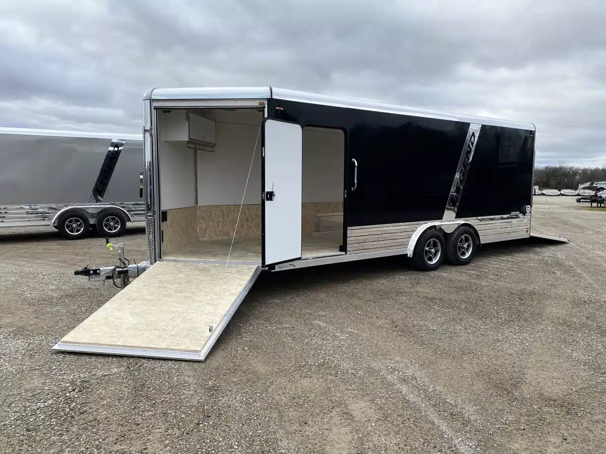 Gallery image 1 for 2026 Legend ALUMINUM DELUXE V-NOSE Trailer - Snowmobile