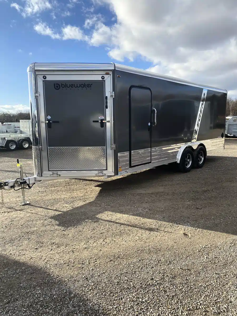 Gallery image 1 for 2026 Legend ALUMINUM DELUXE V-NOSE Trailer - Snowmobile