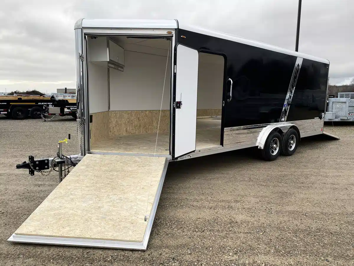 Gallery image 1 for 2026 Legend ALUMINUM DELUXE V-NOSE Trailer - Snowmobile