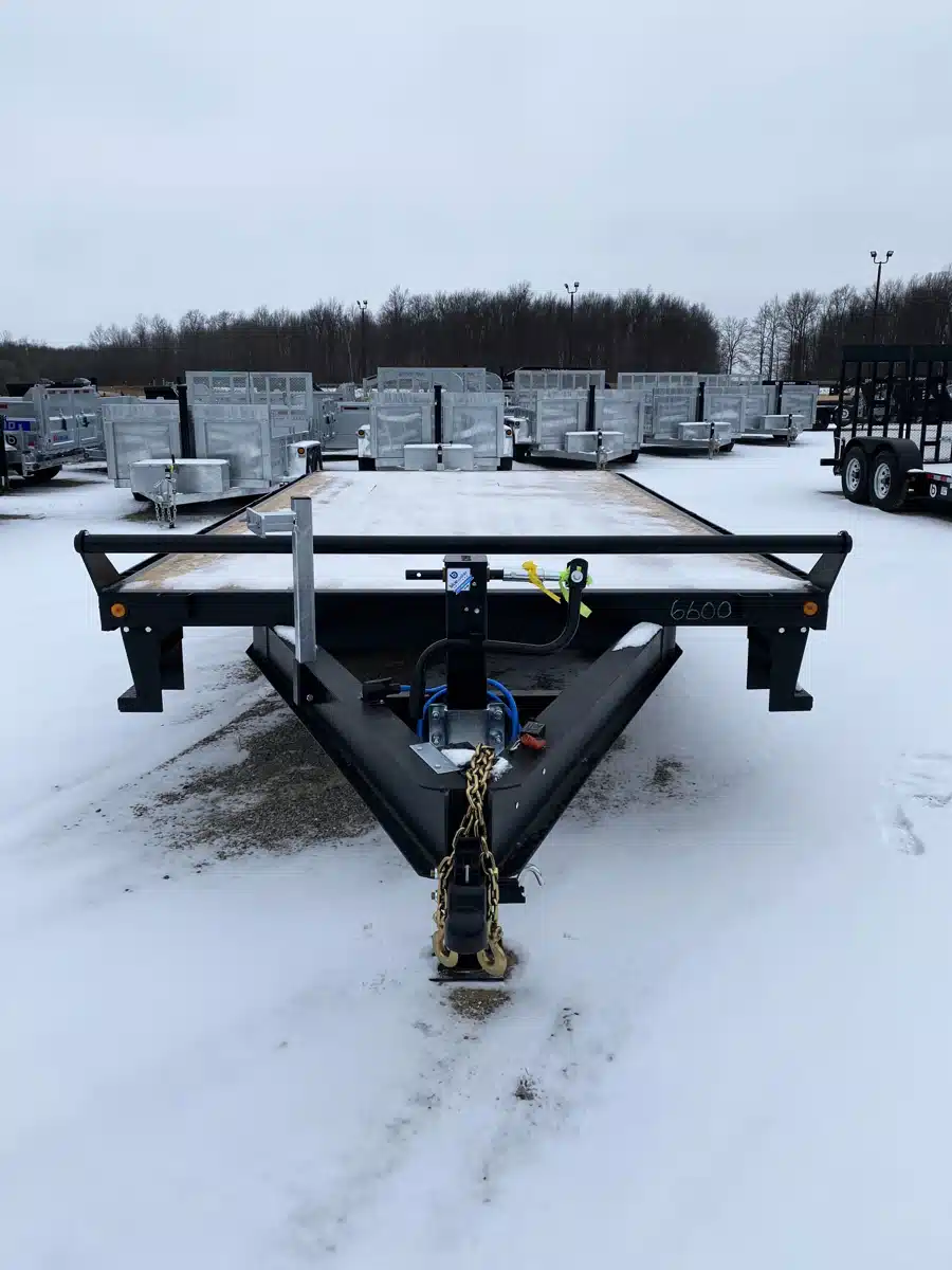 Gallery image 1 for 2026 Canada Trailers Value Pintle Deckover Trailers 10,800 lbs. GVWR Trailer - Flat Deck