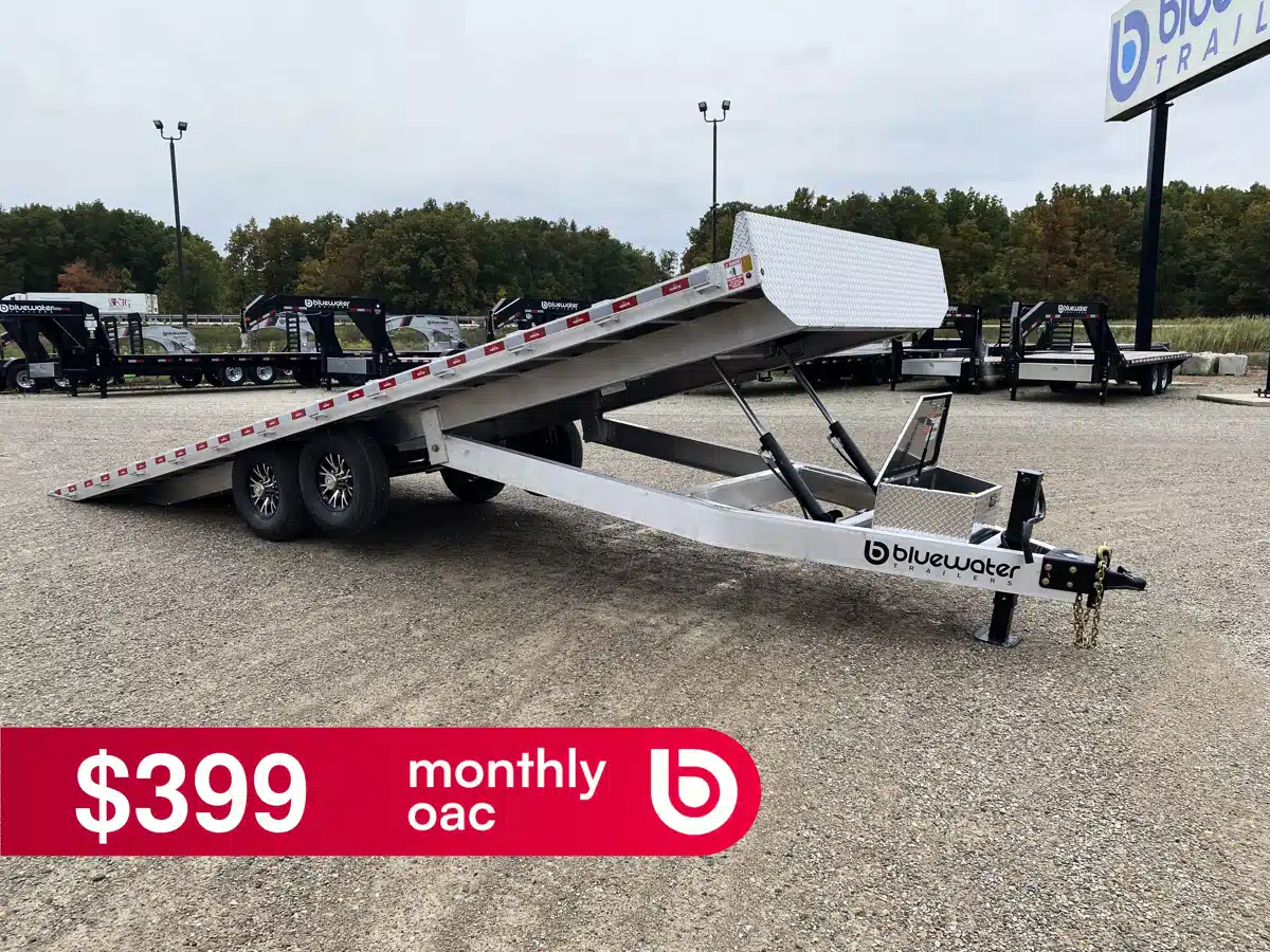 Gallery image 1 for 2026 Nordtek ALUMINUM TANDEM AXLE Trailer - Tilt Deck