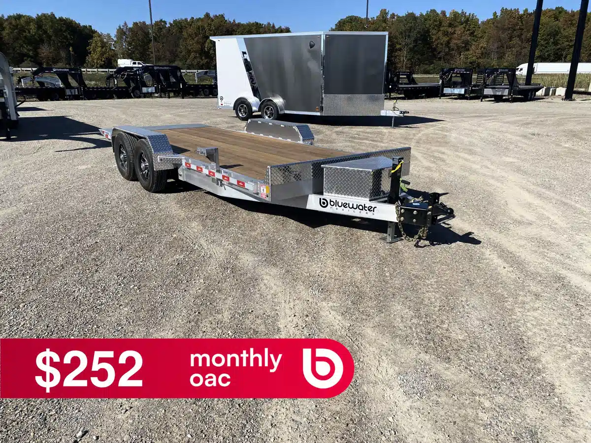 Photo de la Galerie 1 pour 2026 ALUMINUM TANDEM AXLE TILT TRAILER Remorque - Plateforme basculante