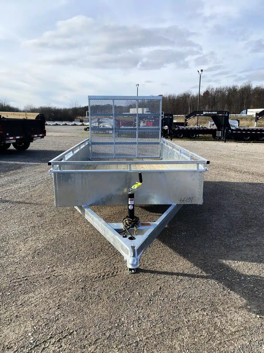 Gallery image 1 for 2026 Canada Trailers Galvanized Single Axle Utility Trailer 2,990lbs GVWR Trailer - Utility