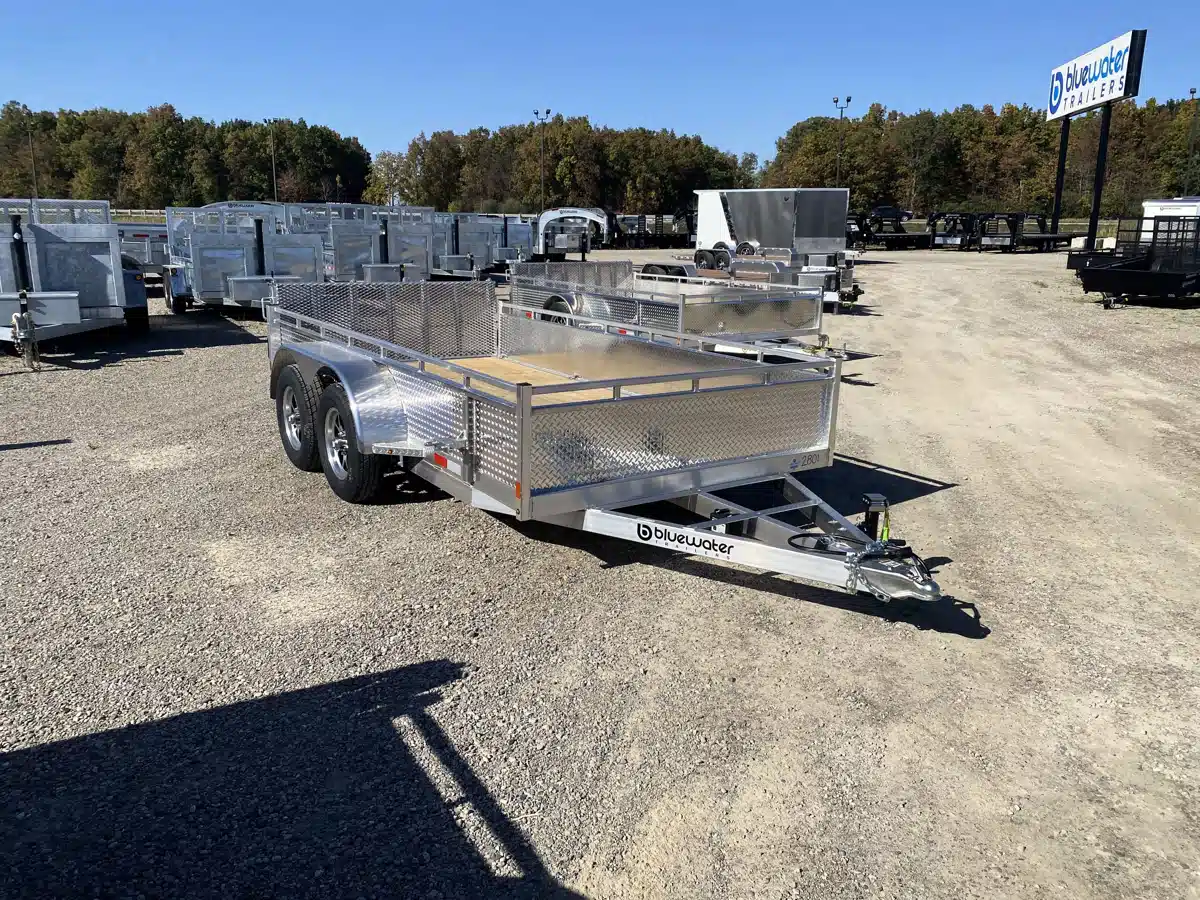 Photo de la Galerie 1 pour 2026 TANDEM AXLE ALUMINUM UTILITY TRAILER remorque - utilitaire
