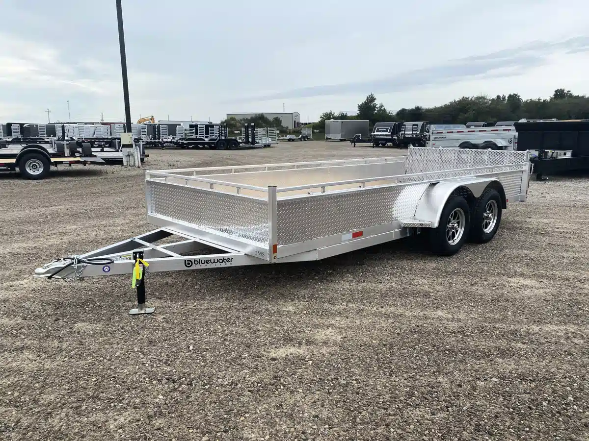 Photo de la Galerie 1 pour 2026 TANDEM AXLE ALUMINUM UTILITY TRAILER remorque - utilitaire