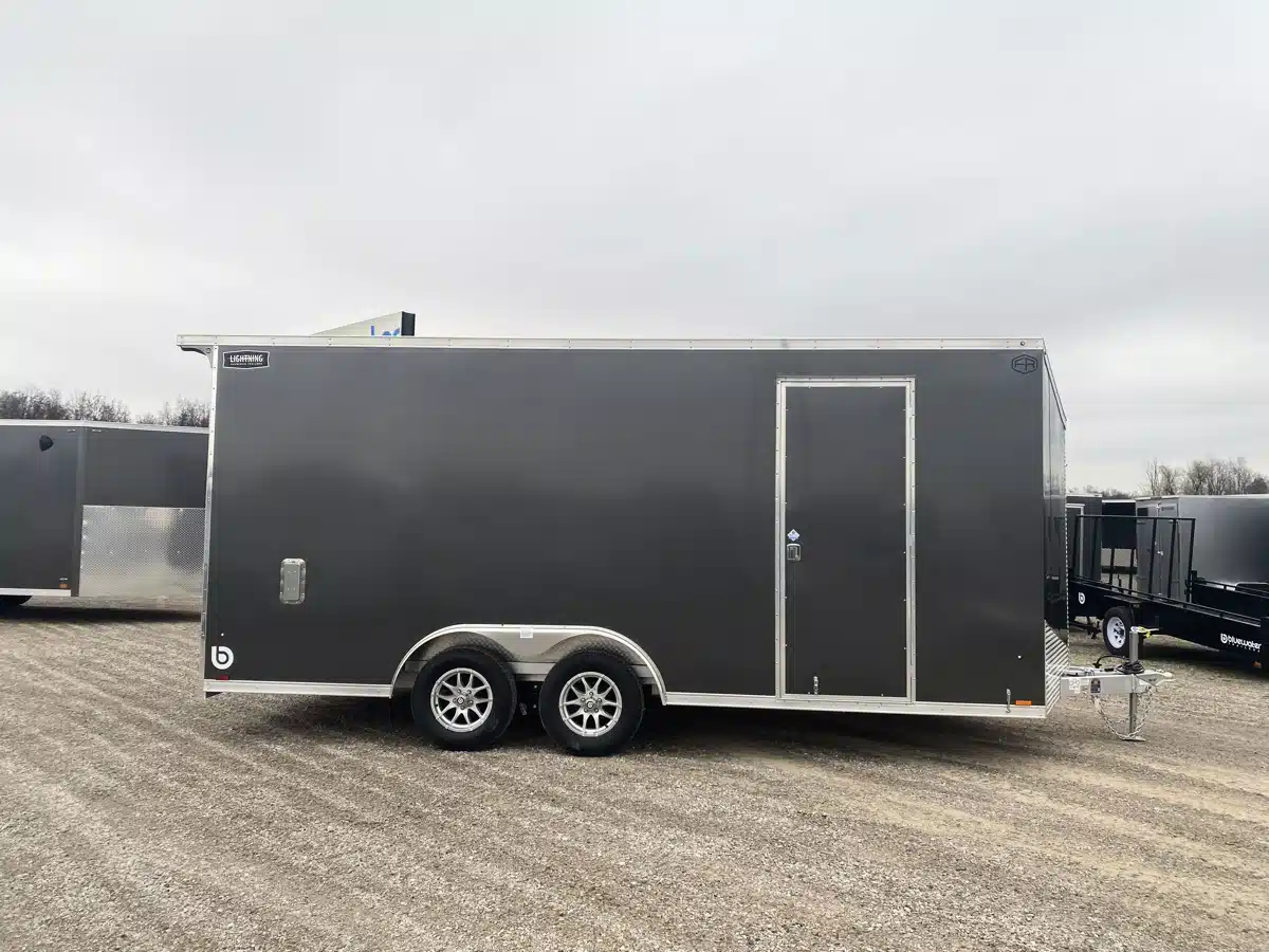 Gallery image 2 for 2026 Lightning Aluminum Lightning 8.5 Carhauler Trailer - Car Hauler