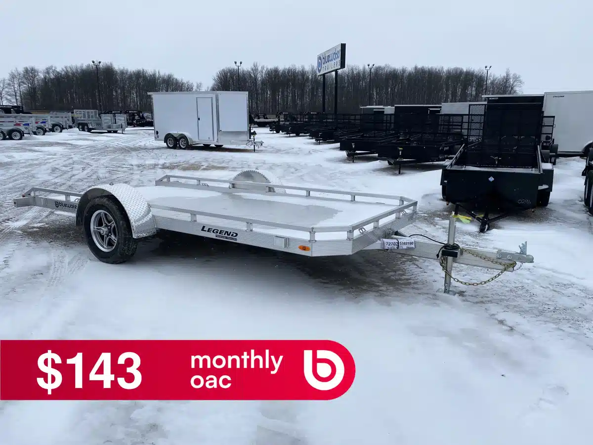 Photo de la Galerie 1 pour 2026 Legend ALUMINUM SINGLE AXLE TILT TRAILER Remorque - Plateforme basculante