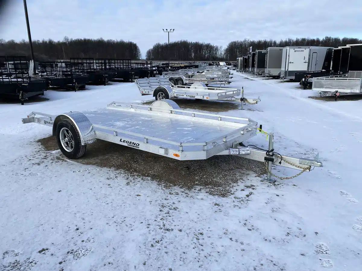 Gallery image 2 for 2026 Legend Aluminum Single Axle Tilt Trailer 2,990lb Trailer - Tilt Deck