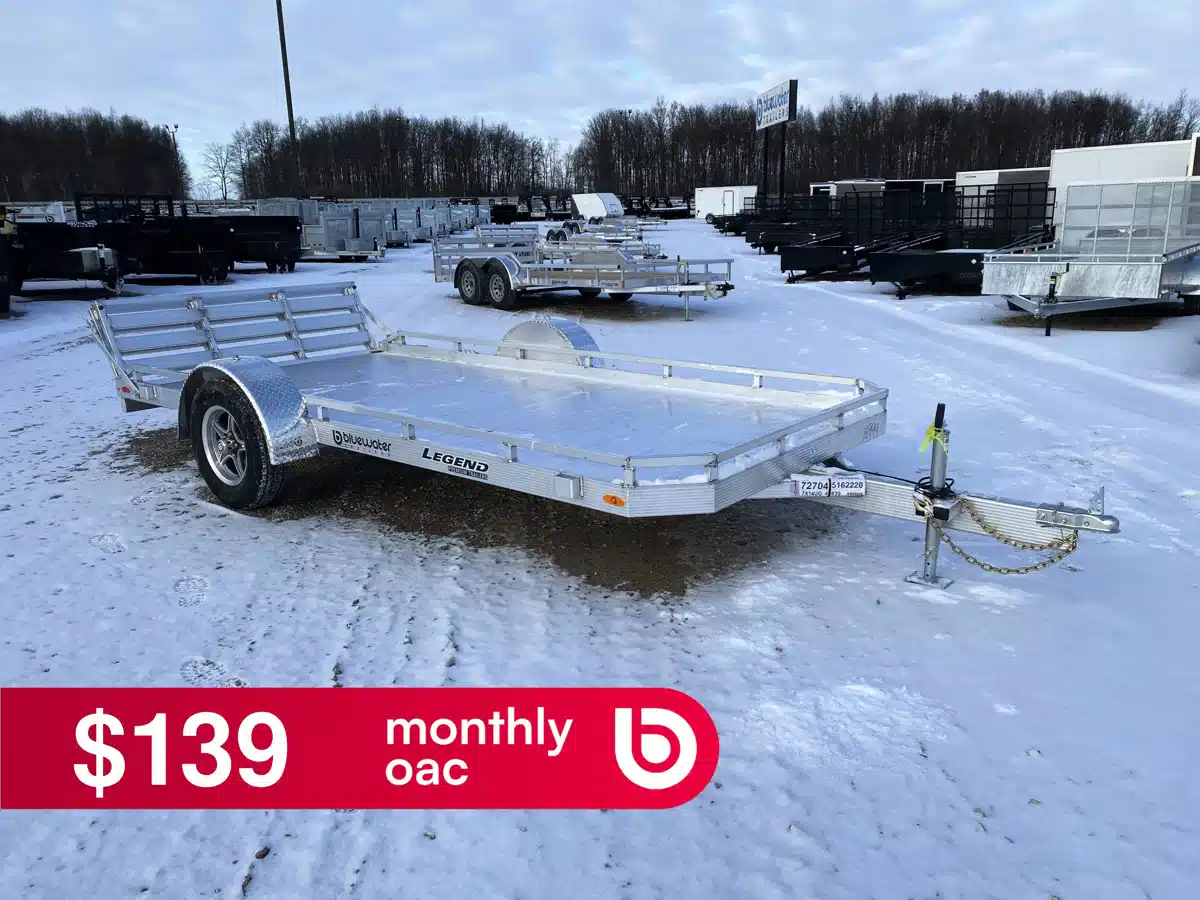 Gallery image 1 for 2026 Legend ALUMINUM SINGLE AXLE UTILITY GATE Trailer