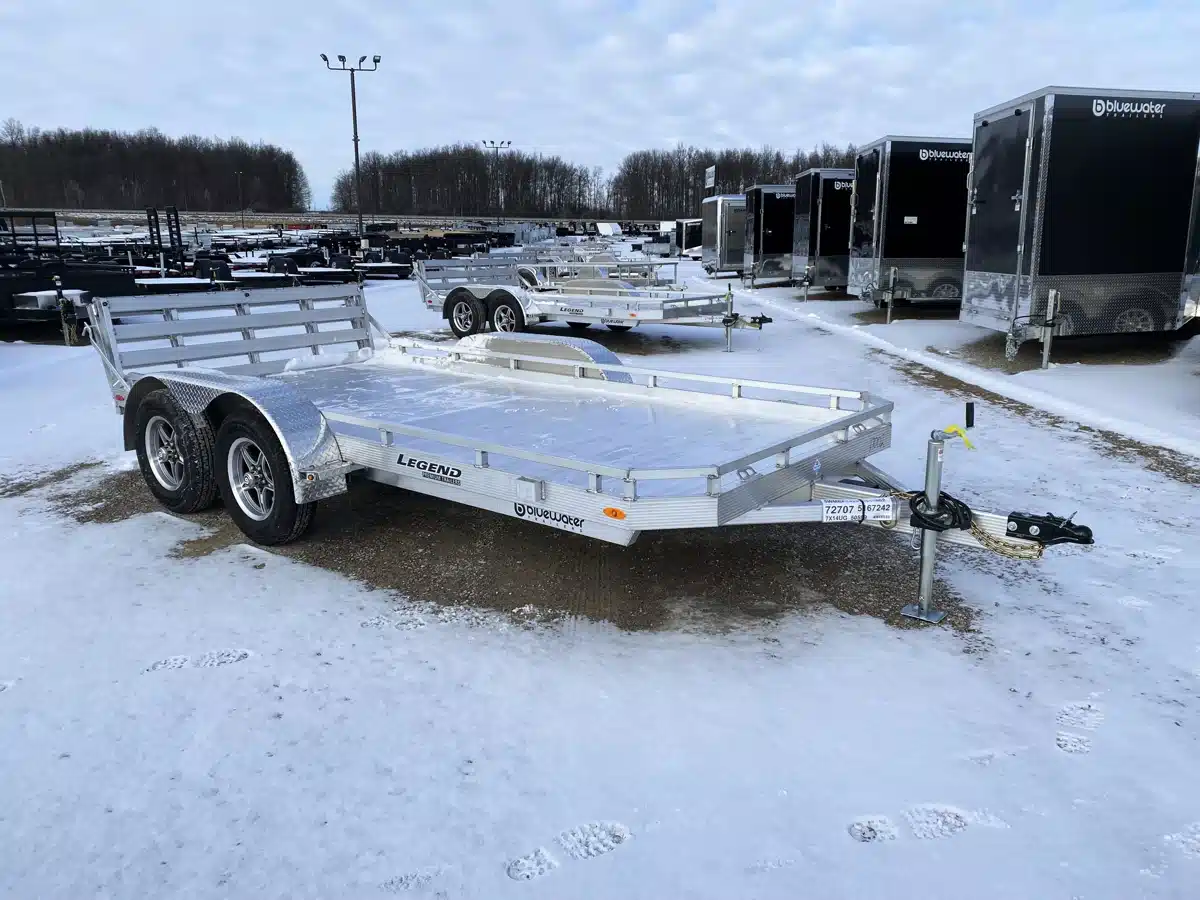 Gallery image 2 for 2026 Legend Aluminum Utility Gate Trailer