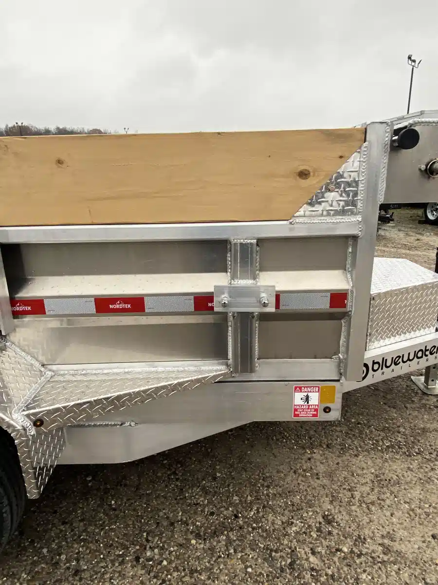 Gallery image 2 for 2026 Nordtek Aluminum Tandem Axle Dump Trailer 7,000lb Trailer - Dump
