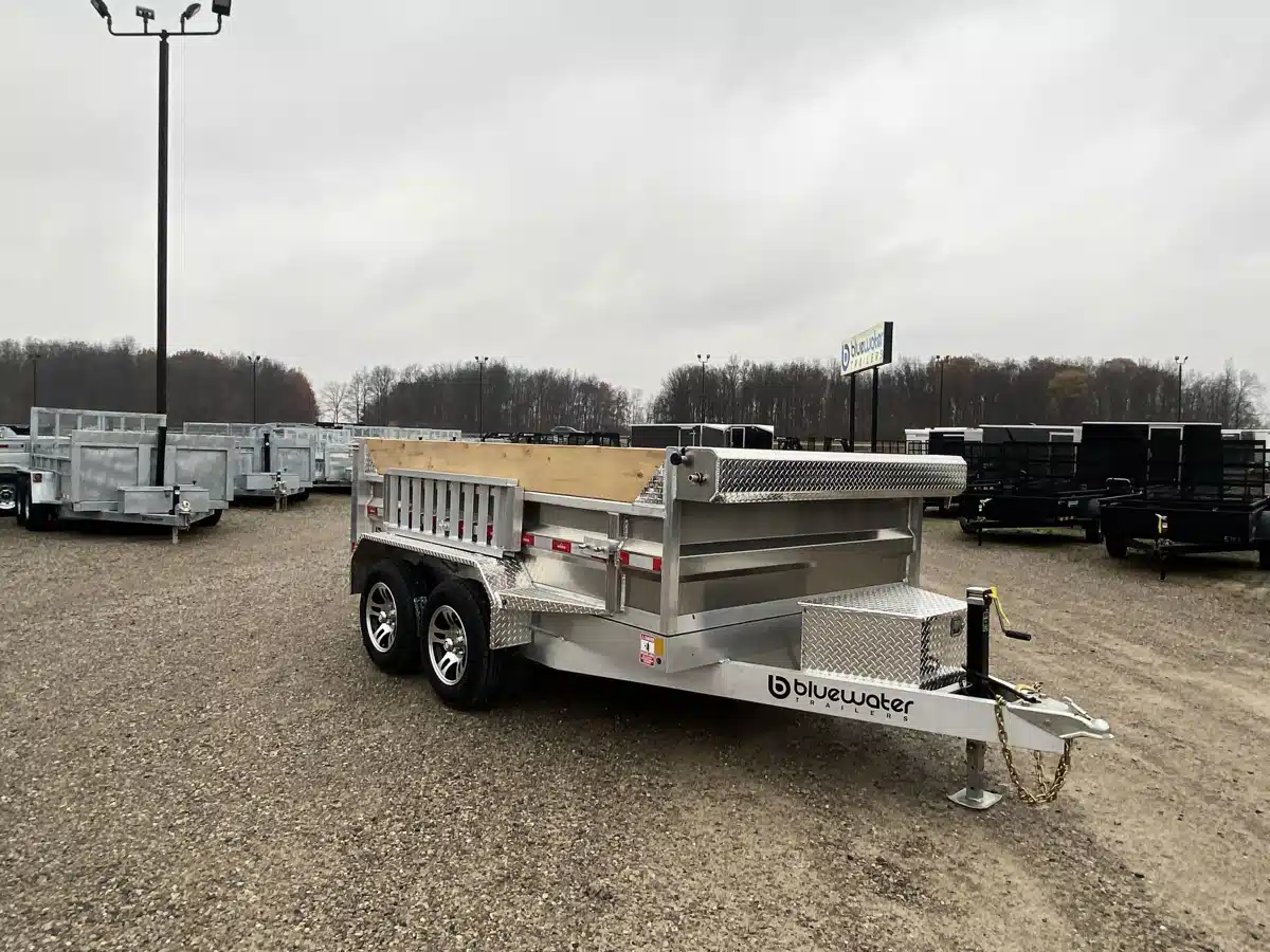 Gallery image 1 for 2026 Nordtek Aluminum Tandem Axle Dump Trailer 7,000lb Trailer - Dump