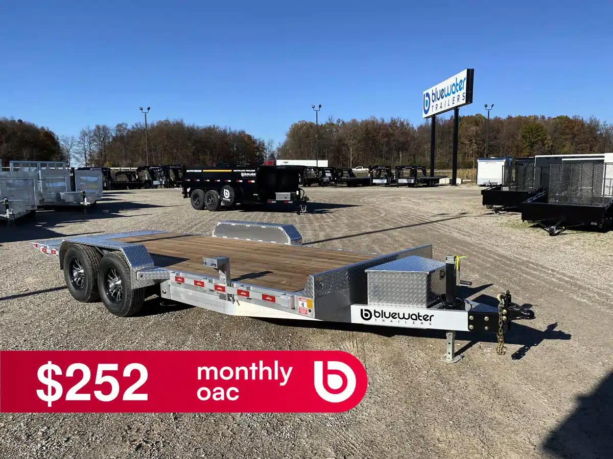 Gallery image 1 for 2026 Nordtek ALUMINUM TANDEM AXLE Trailer - Tilt Deck