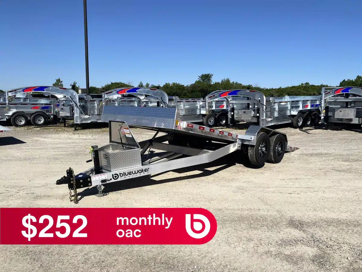 Gallery image 1 for 2026 Nordtek ALUMINUM TANDEM AXLE Trailer - Tilt Deck