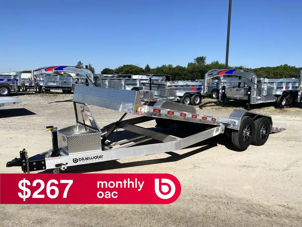 Gallery image 1 for 2026 Nordtek ALUMINUM TANDEM AXLE Trailer - Tilt Deck