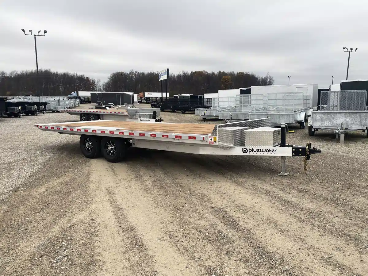 Gallery image 1 for 2026 Nordtek Light Duty Aluminum Deckover Tilt Trailer 10,000 lb Trailer - Tilt Deck