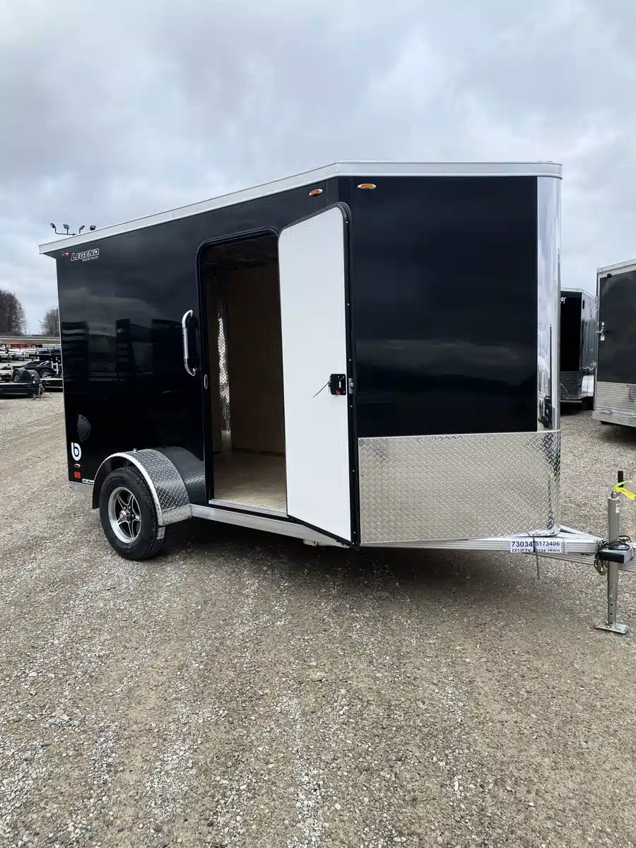 Gallery image 1 for 2026 Legend Aluminum Flat Top V-Nose Trailer