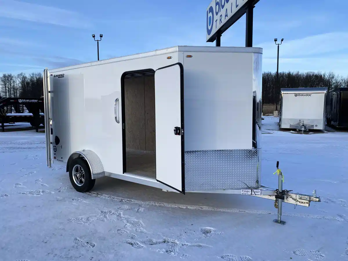 Gallery image 1 for 2026 Legend Aluminum Flat Top V-Nose Trailer