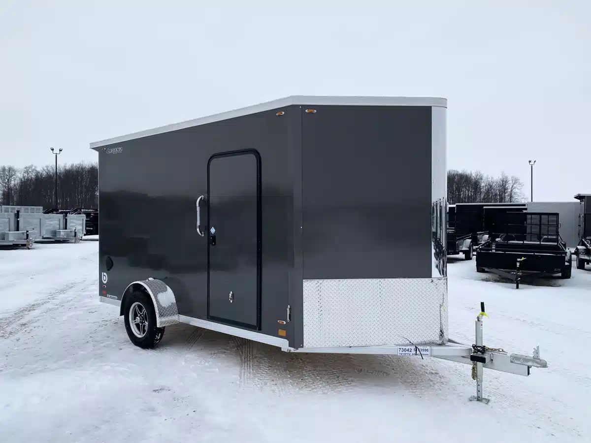 Gallery image 1 for 2026 Legend Aluminum Flat Top V-Nose Trailer