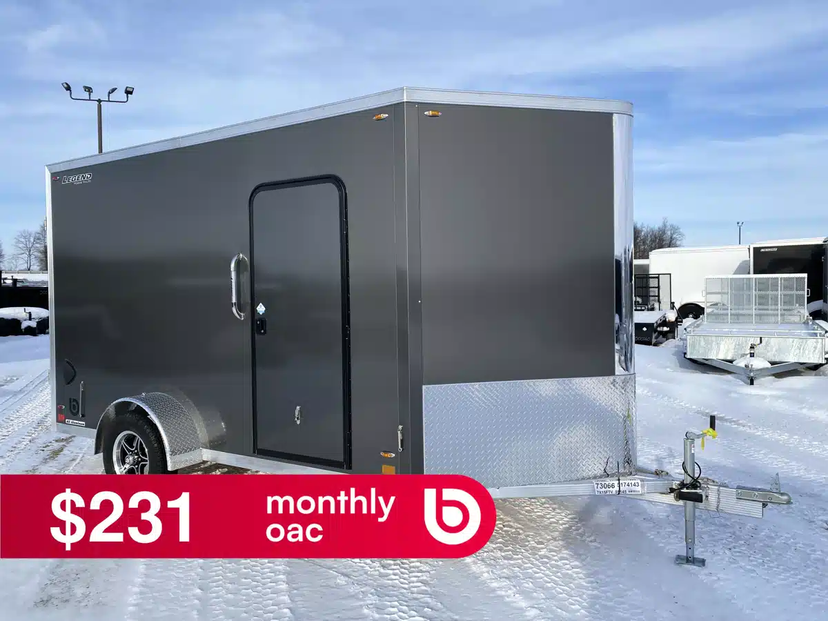 Gallery image 1 for 2026 Legend ALUMINUM V-NOSE Trailer
