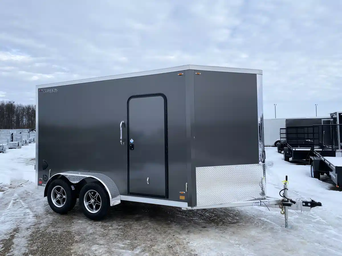 Gallery image 1 for 2026 Legend Aluminum Flat Top V-Nose Trailer