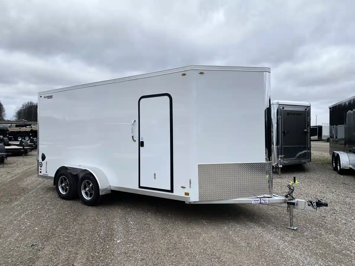 Gallery image 1 for 2026 Legend Aluminum Flat Top V-Nose Trailer