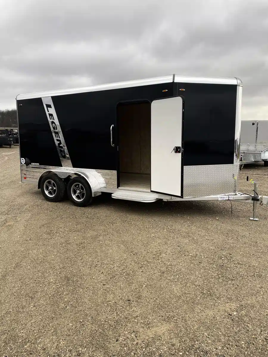 Gallery image 1 for 2026 Legend Aluminum Deluxe V-Nose Trailer