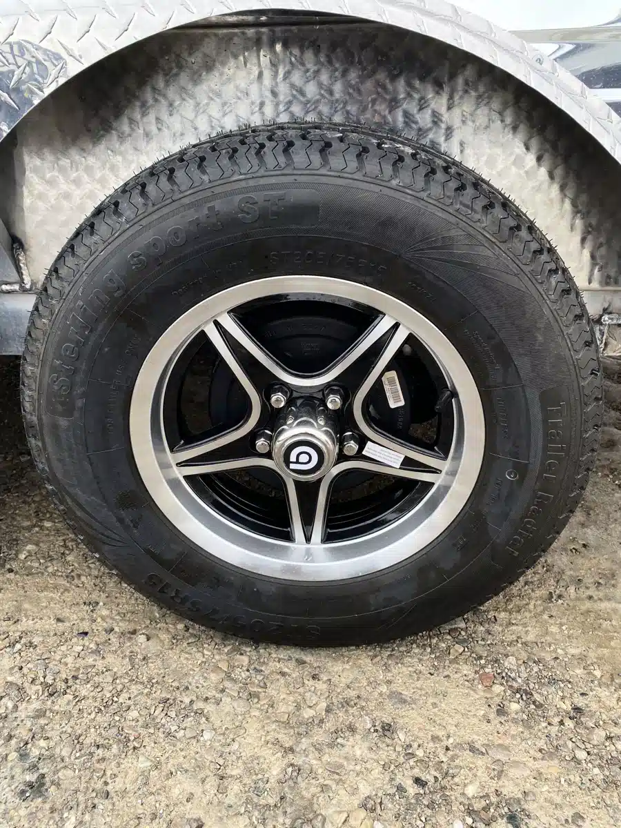 Gallery image 2 for 2026 Legend 8 Wide Aluminum Deluxe V-Nose Trailer