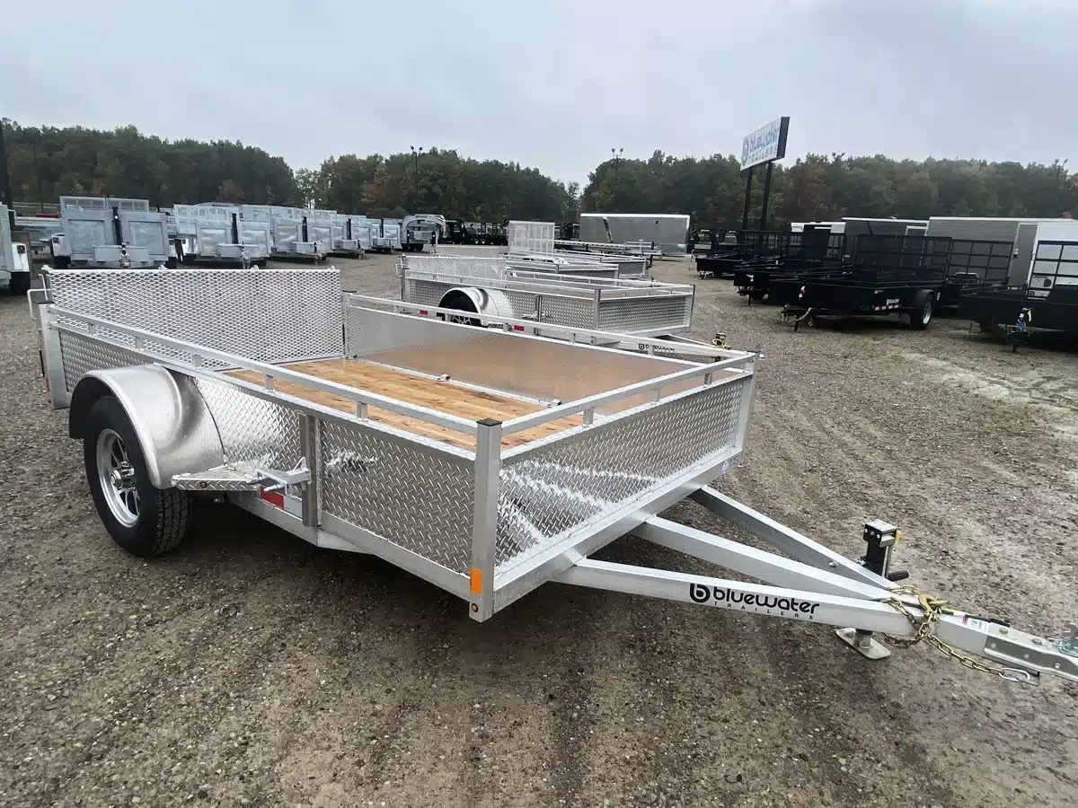 Photo de la Galerie 1 pour 2026 SINGLE AXLE ALUMINUM UTILITY TRAILER remorque - utilitaire