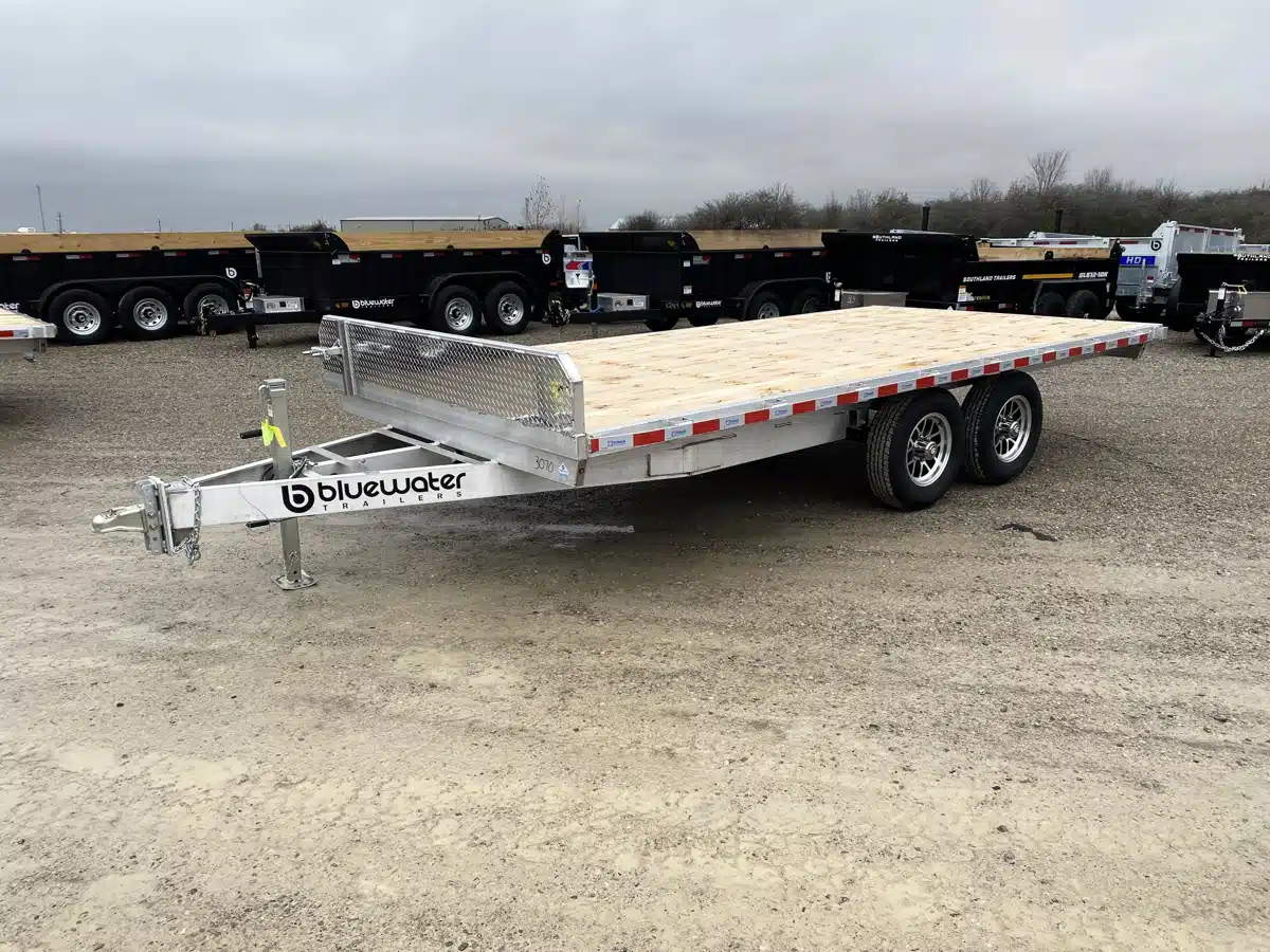 Photo de la Galerie 1 pour 2026 TANDEM AXLE ALUMINUM DECK OVER Remorque - Plateforme