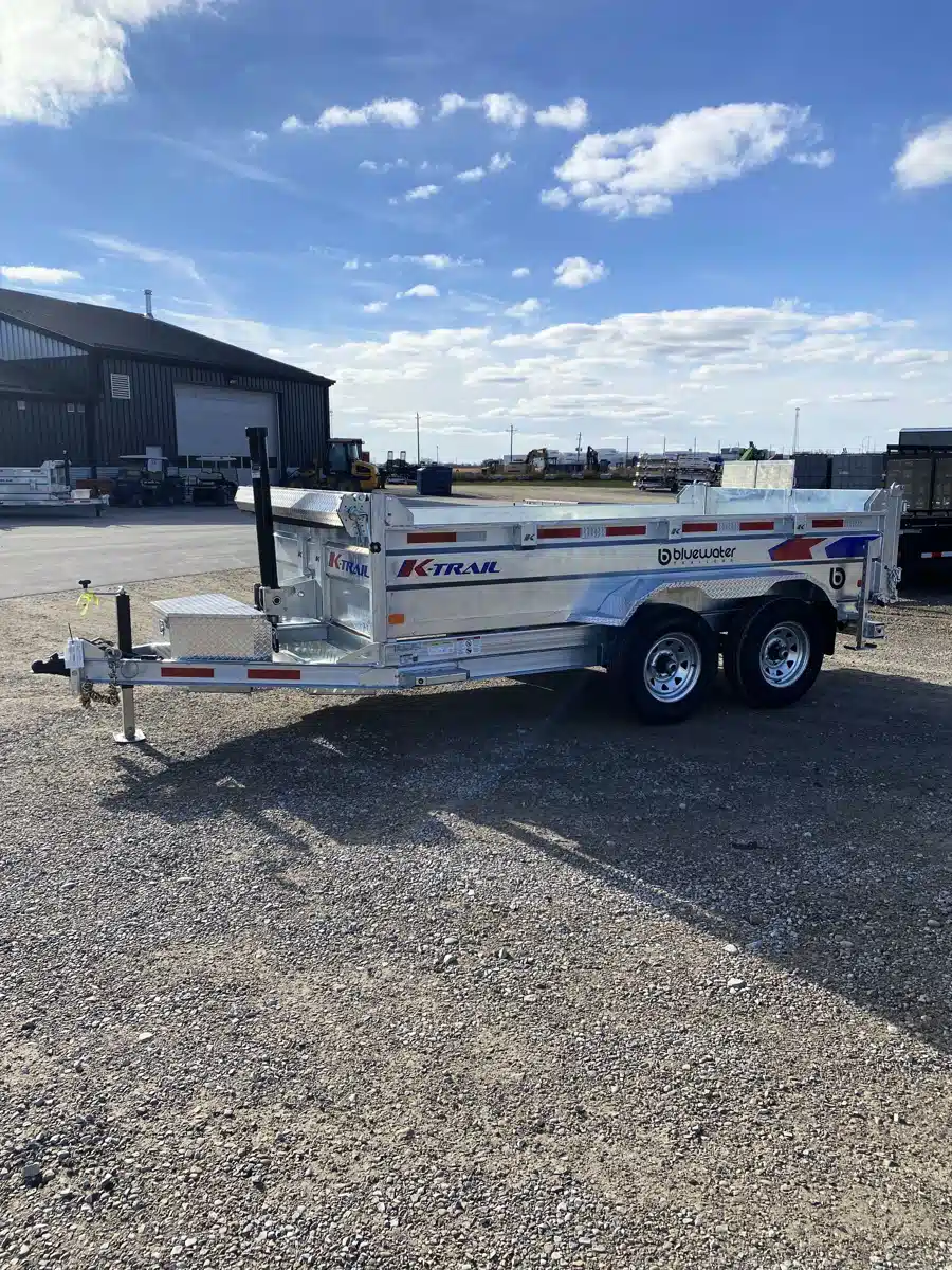Gallery image 2 for 2026 K-Trail Galvanized Dump Expert Trailer Series 9,900 Lb Trailer