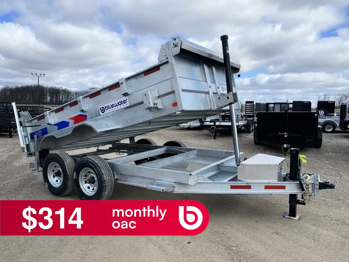 Photo de la Galerie 1 pour 2026 K-Trail GALVANIZED DUMP EXPERT Trailer