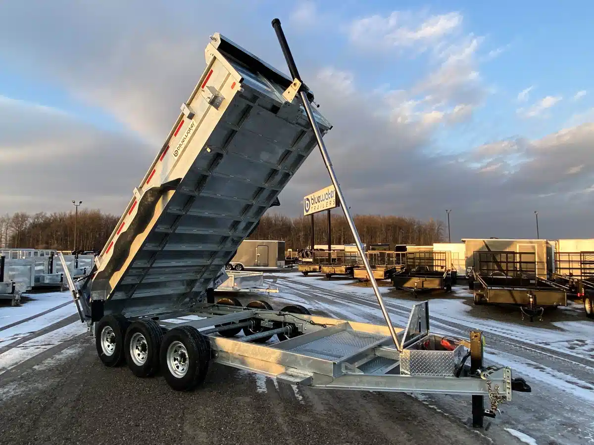 Gallery image 1 for 2026 K-Trail Galvanized Dump Expert Trailer Series 22,525 Lb Trailer