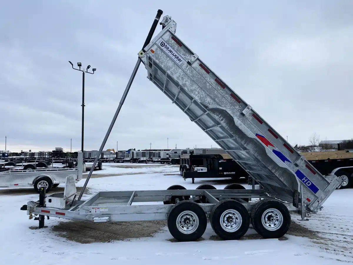 Gallery image 1 for 2026 K-Trail Galvanized Dump Expert Trailer Series 22,525 Lb Trailer